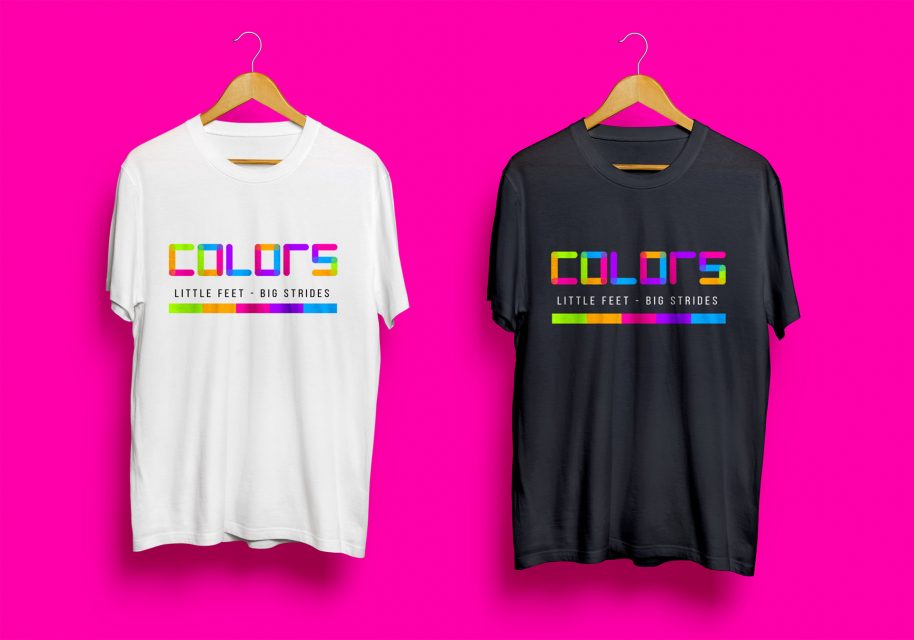 Colors - colors non profit branding tshirts - Zera Creative