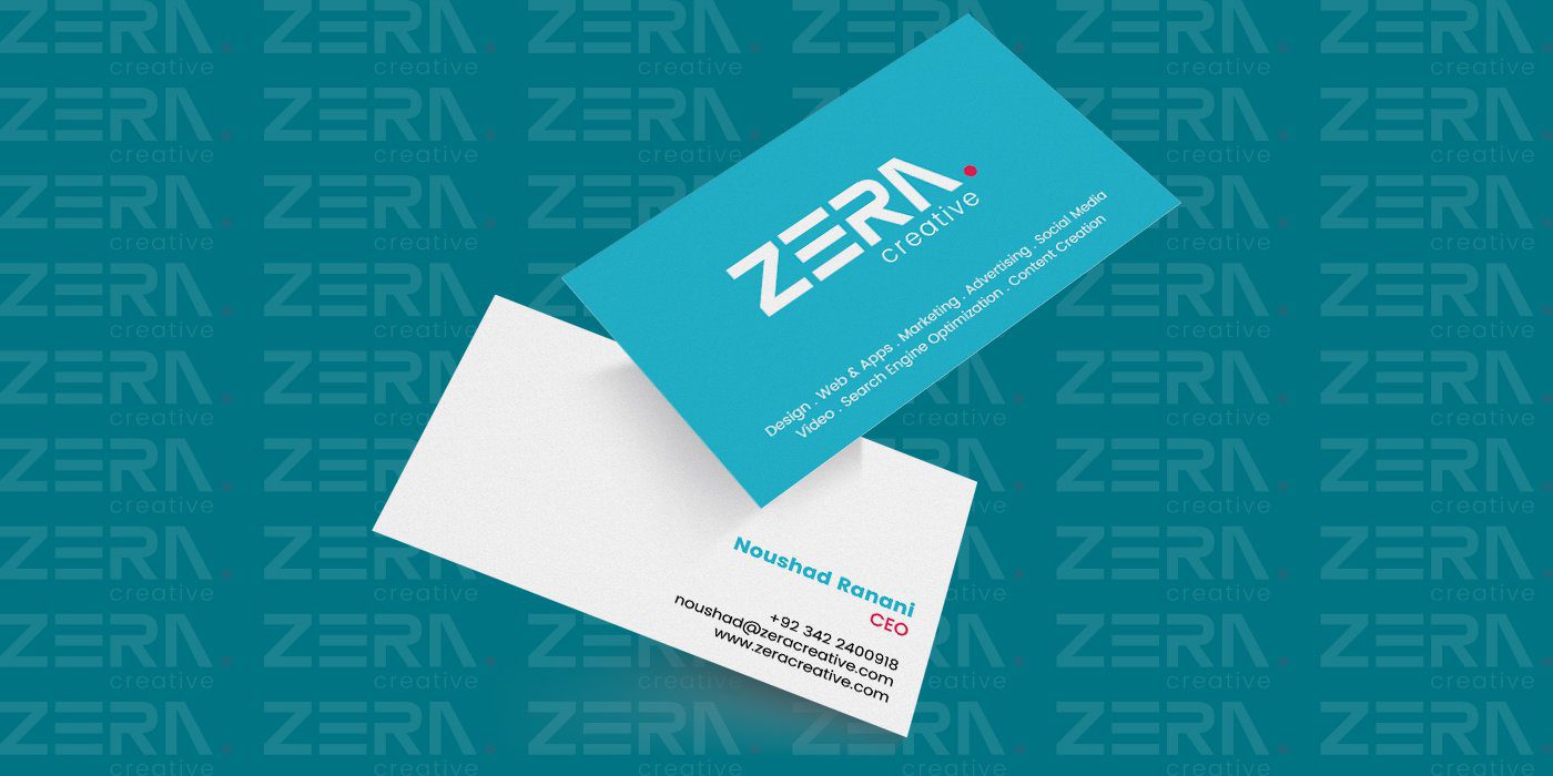 Voorp Media is now Zera Creaive - Zera Slide Business Card 1 - Zera Creative