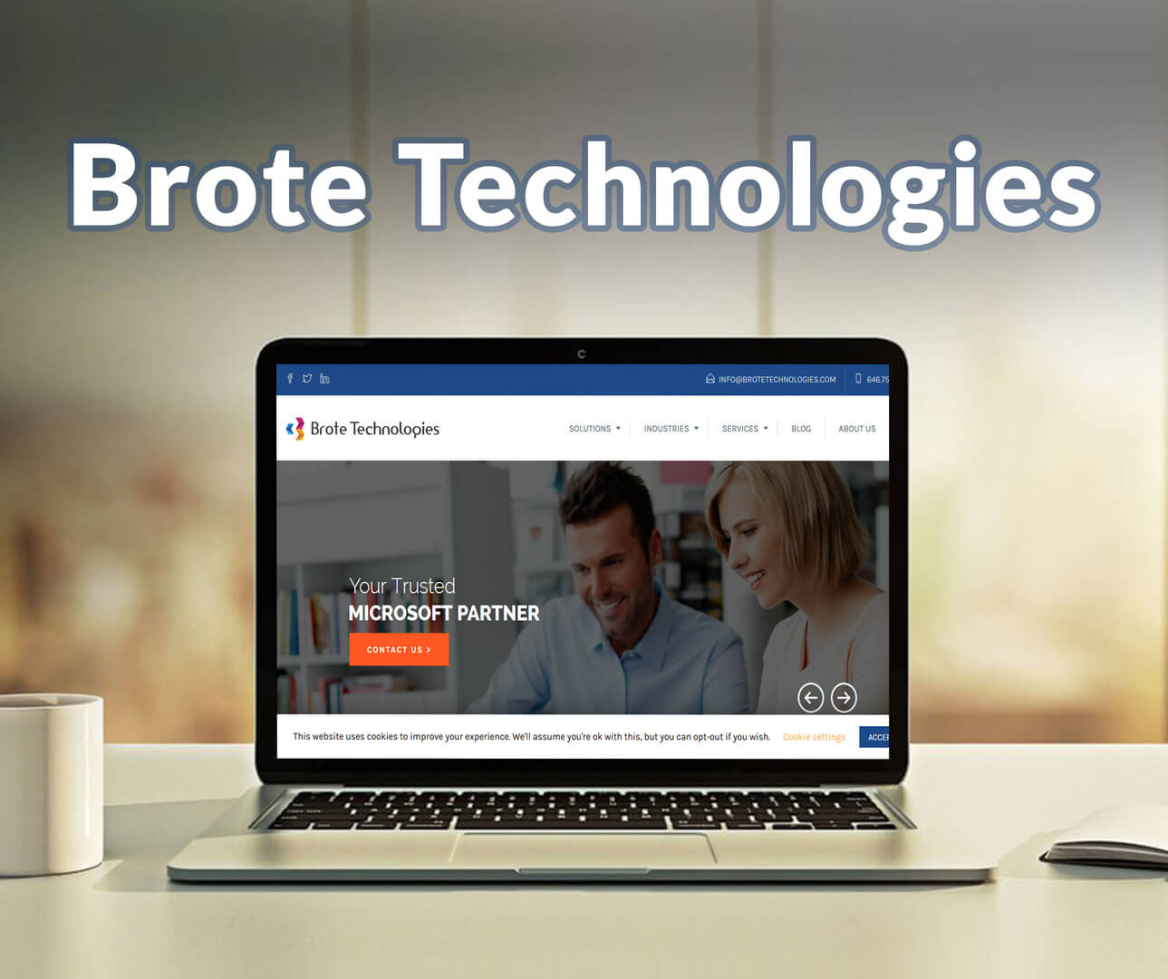 Brote Technologies Website Development