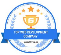 Home - goodfirms top website development company badge - Zera Creative