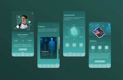 Portfolio - mobile app portfolio - Zera Creative