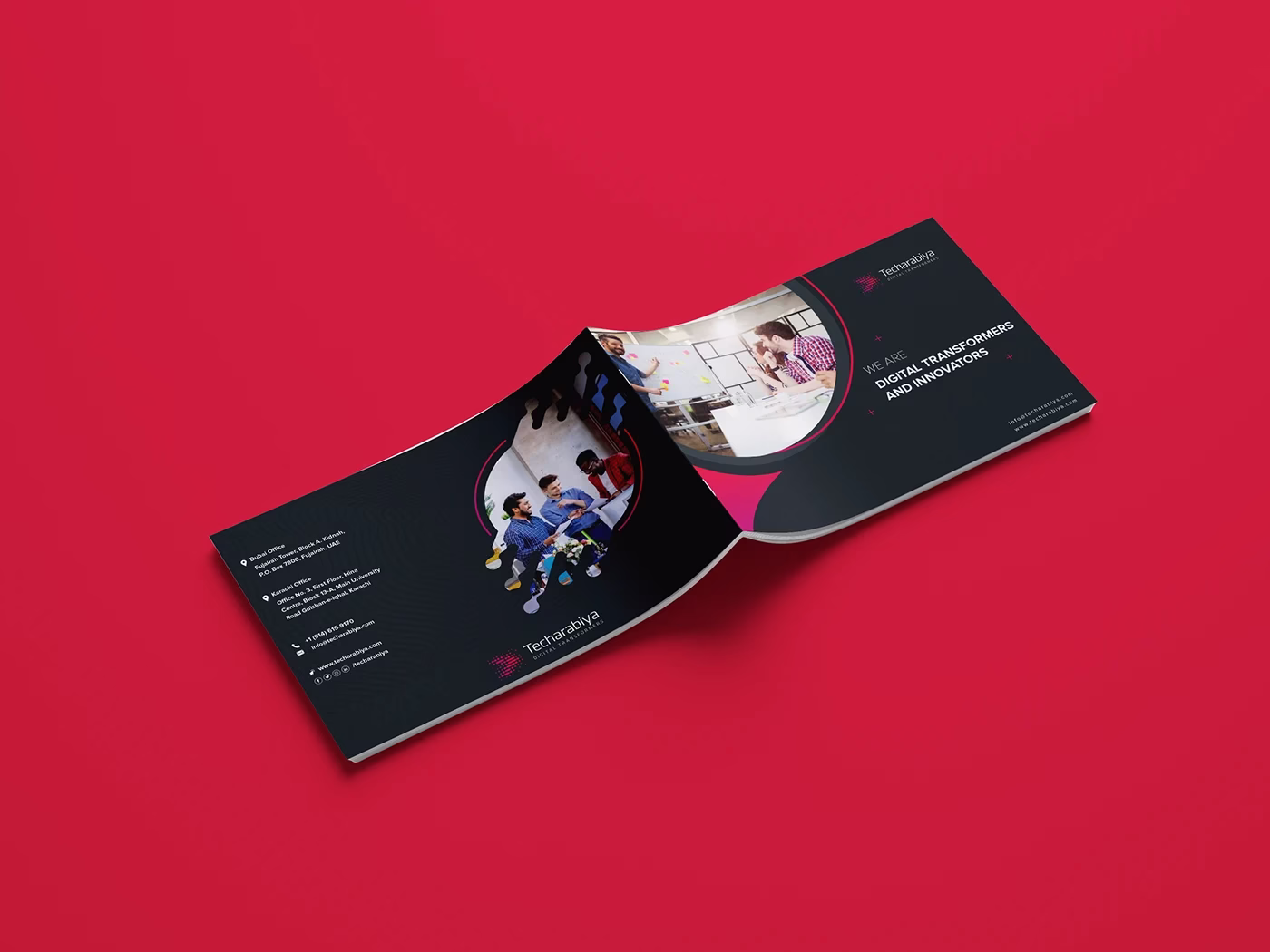 Company Profile Design - 1ac0ea102148465.5f3016e3e0a73 - Zera Creative